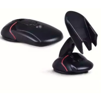 Phone Holder Model Mouse Dashboard Mobil Putar 360 Derajat