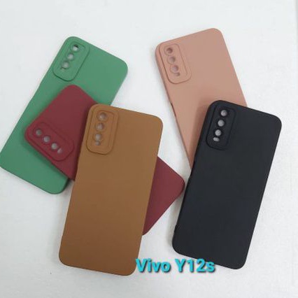 Case ProCamera Soft Matte With Camera Protector 9D Vivo Y20 Y20s Y12S Y21 Y21S Y21T Y33S Y36 4G Y36 5G