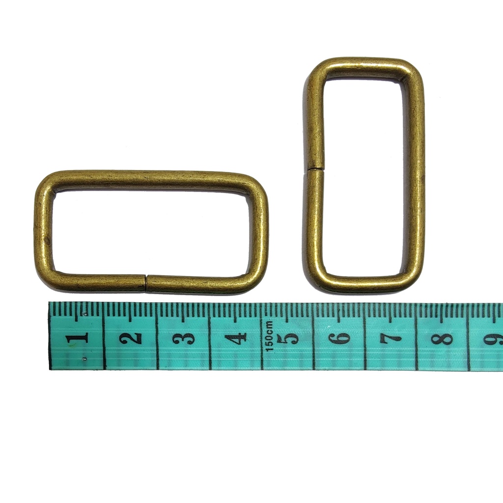 RING KOTAK BESI TALI TAS 3.8 CM
