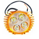 Lampu Sorot Motor Led Luxeon 4 Mata Slim - Gold