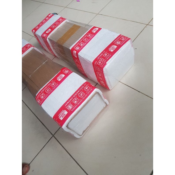 

Styrofoam + Kardus + Wrapping