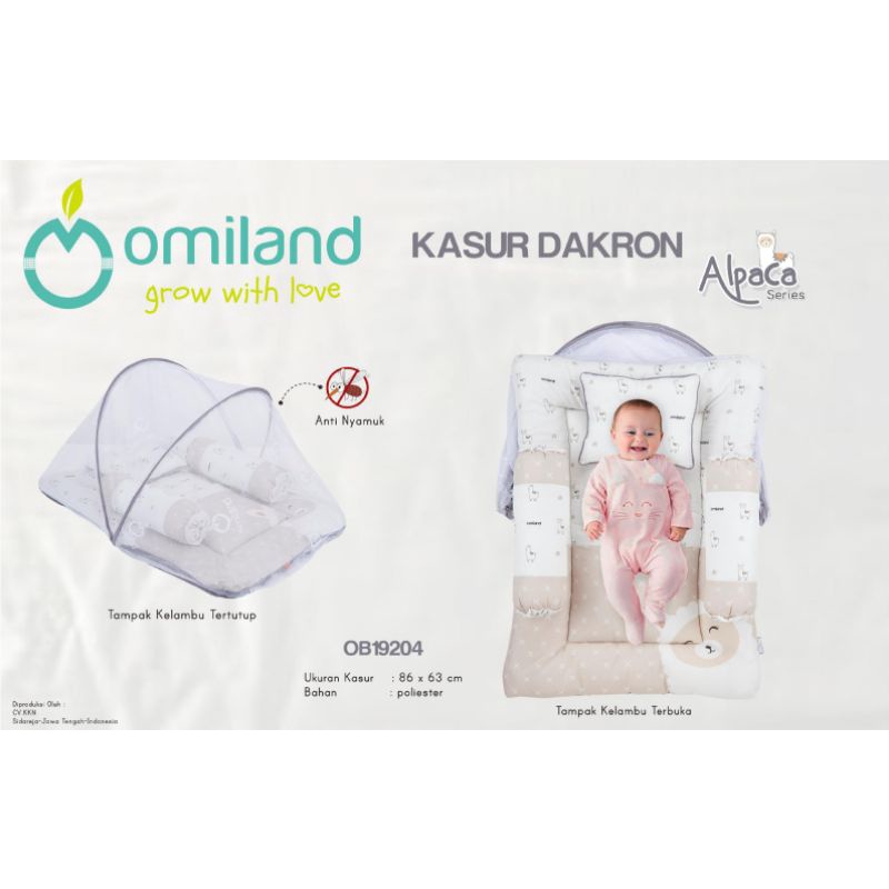 Omiland Kasur Bayi Dakron Alpaca Series