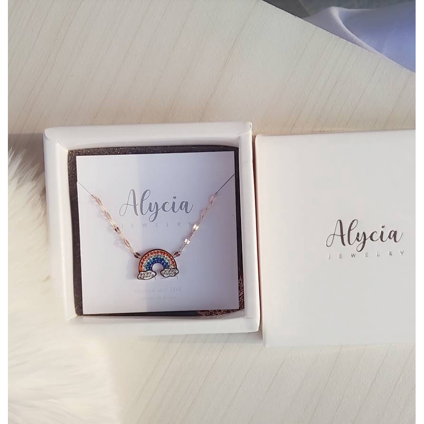 Kalung anak pelangi alycia titanium