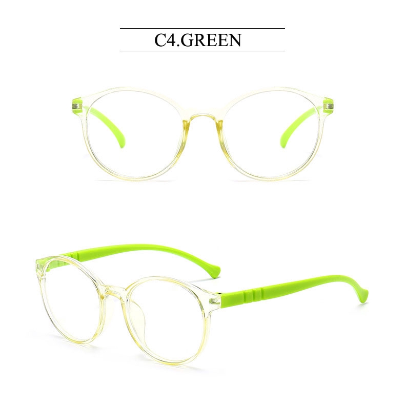 Anti Blue Light Kids Glasses Optical Frame Children Boy Girls Computer Transparent Blocking Anti Reflective Eyeglasses