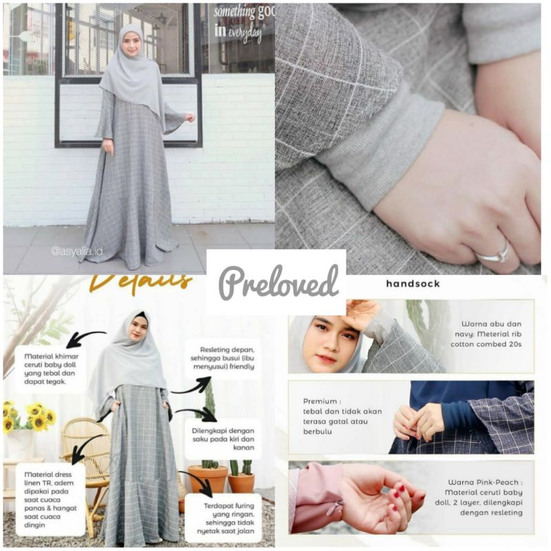 PRELOVED Asyalia Monochrome Series Size XL