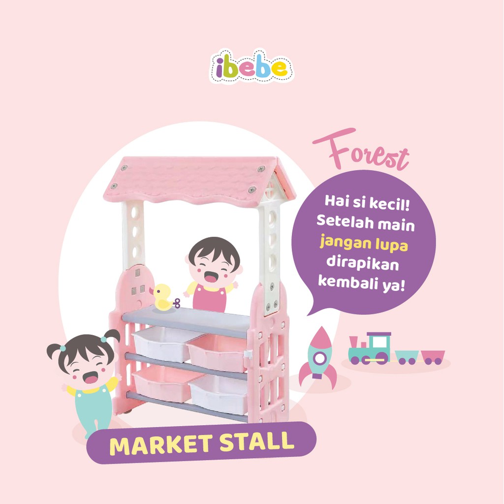 IBEBE forest MARKET ibebe stall market playroom ibebe