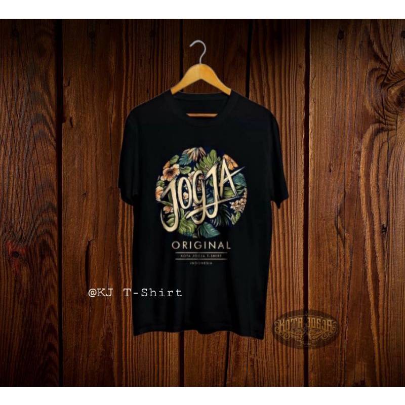 KAOS OBLONG SABLON MOTIF BUNGA MEREK KOTA JOGJA TERLARIS DI MALIOBORO JOGJA KAOS KATUN HITAM PUTIH