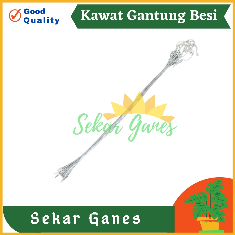 K55 - Kawat Gantung Besi Kuat Untuk Pot Gantung Gantungan Kawat Bukan Gantungan Plastik
