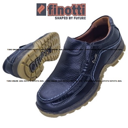 Sepatu kulit asli Finotti FN17 - 06