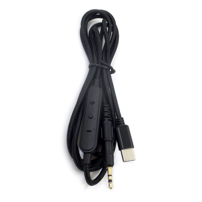 Kabel Adaptor Jack BT Type C Male to 2.5mm Male Untuk Headphone Stereo ATH-M40X M50X M60X M70 Sangat Kompatibel
