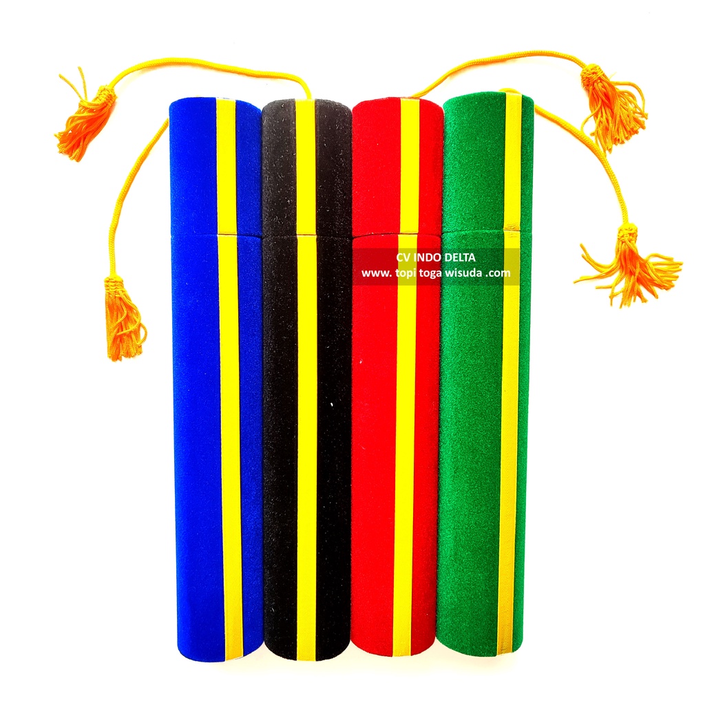 Grosir Tabung Toga Wisuda Ready Stock ratusan Berkualitas Baru tempat map kelulusan Polos