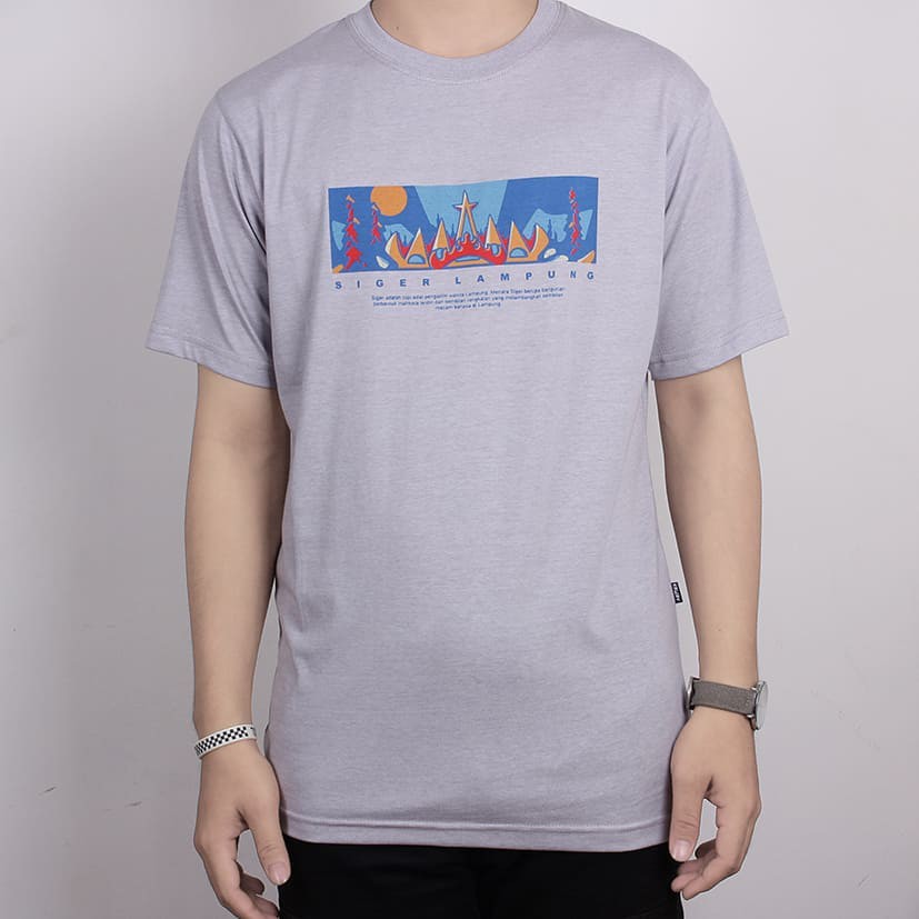 KAOS T-SHIRT PRIA/WANITA - KAWAY SIGER ART MISTY ABU-ABU 40