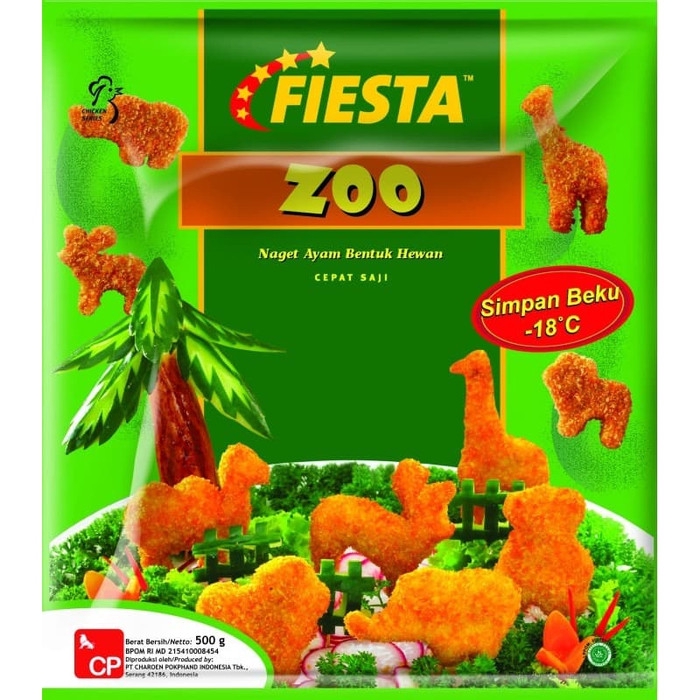 

Fiesta Nuget Zoo 500 gr