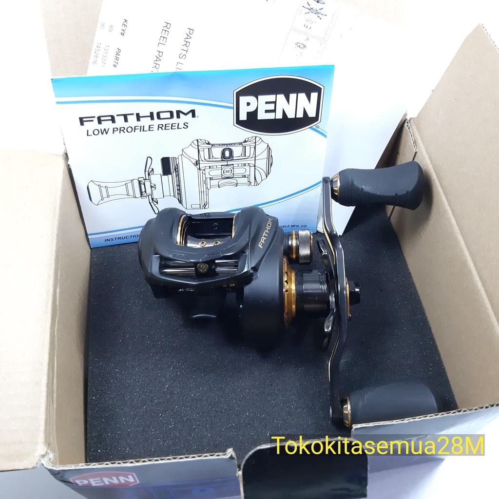 Reel Pancing BC Bait Casting Jigging PENN Fathom Spek ID11B6