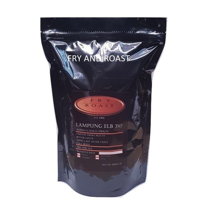 

KOPI ROBUSTA LAMPUNG ELB 350 1 KG BIJI DAN BUBUK