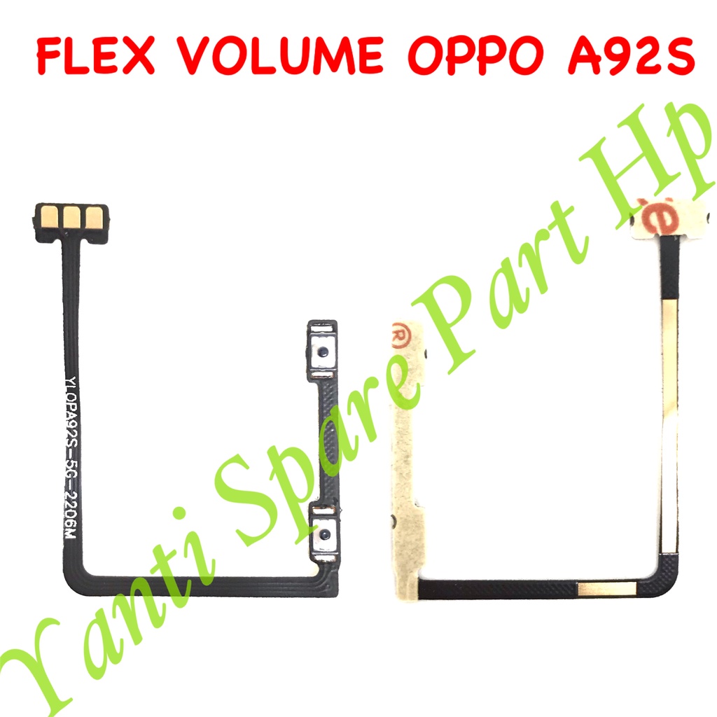 Flexible Volume Oppo A92S Original Terlaris New