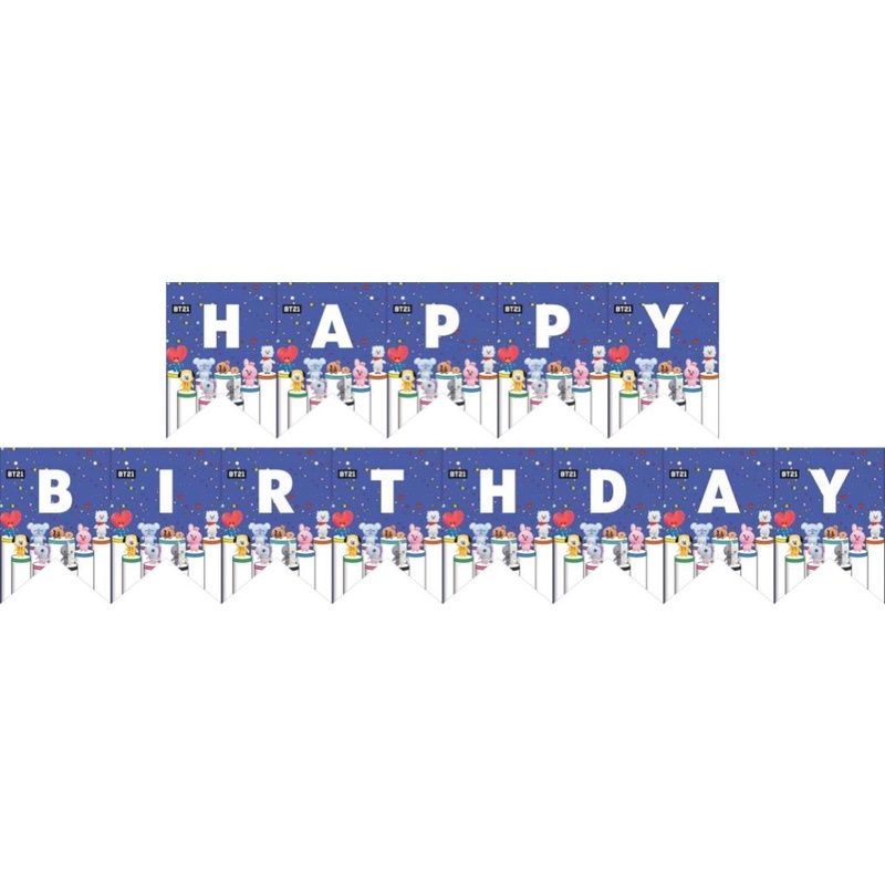 banner ultah karakter BT21