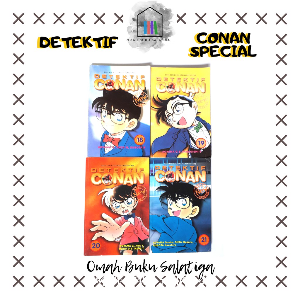 komik DETEKTIF CONAN EDISI NeW SPESIAL bisa cabutan