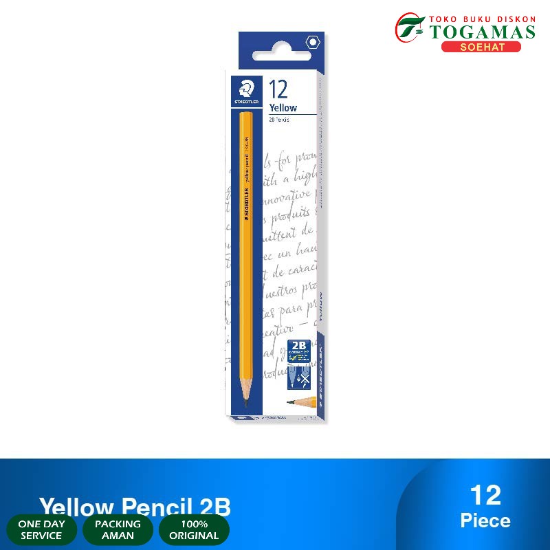 

Staedtler Yellow Pencil 2B