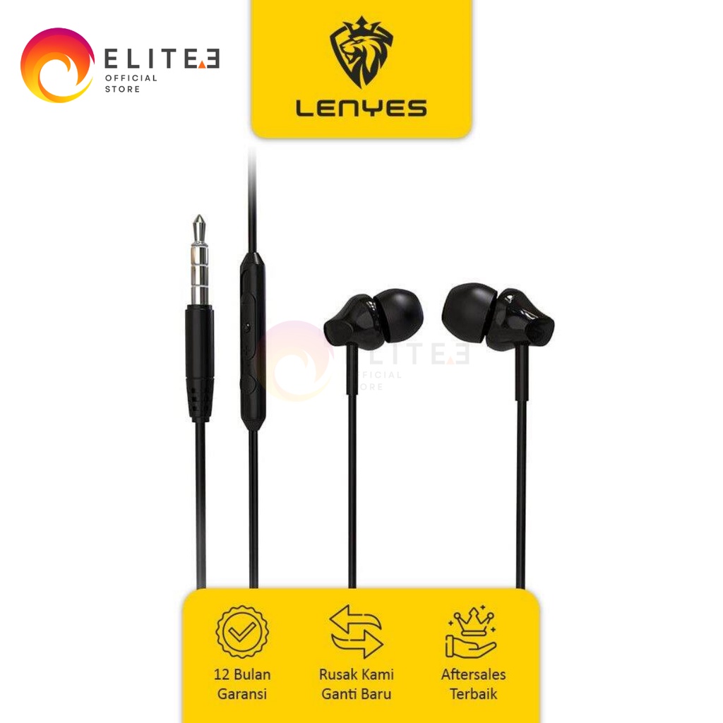 Headset Stereo LENYES LF36 Hifi Extra Bass with Handsfree Microphone