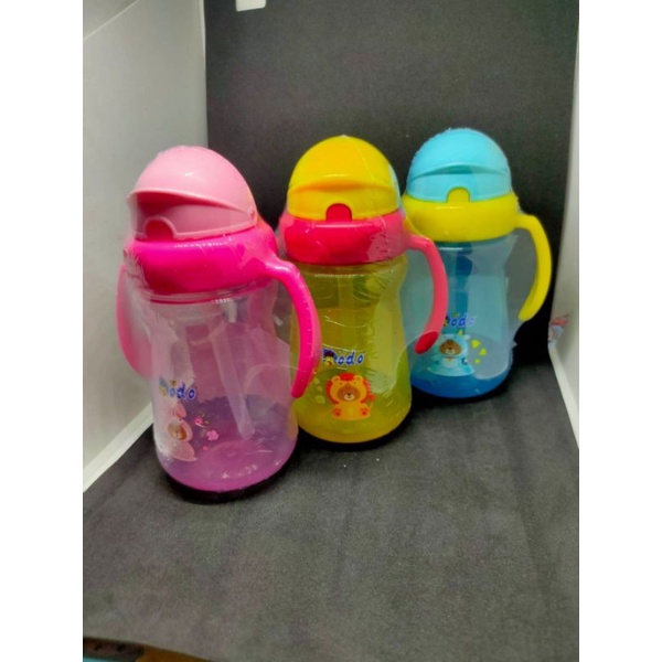 Dodo Sport Handle Cup Kecil dan Besar / Botol Minum Sedotan Bayi Anak Anti Tumpah Dodo