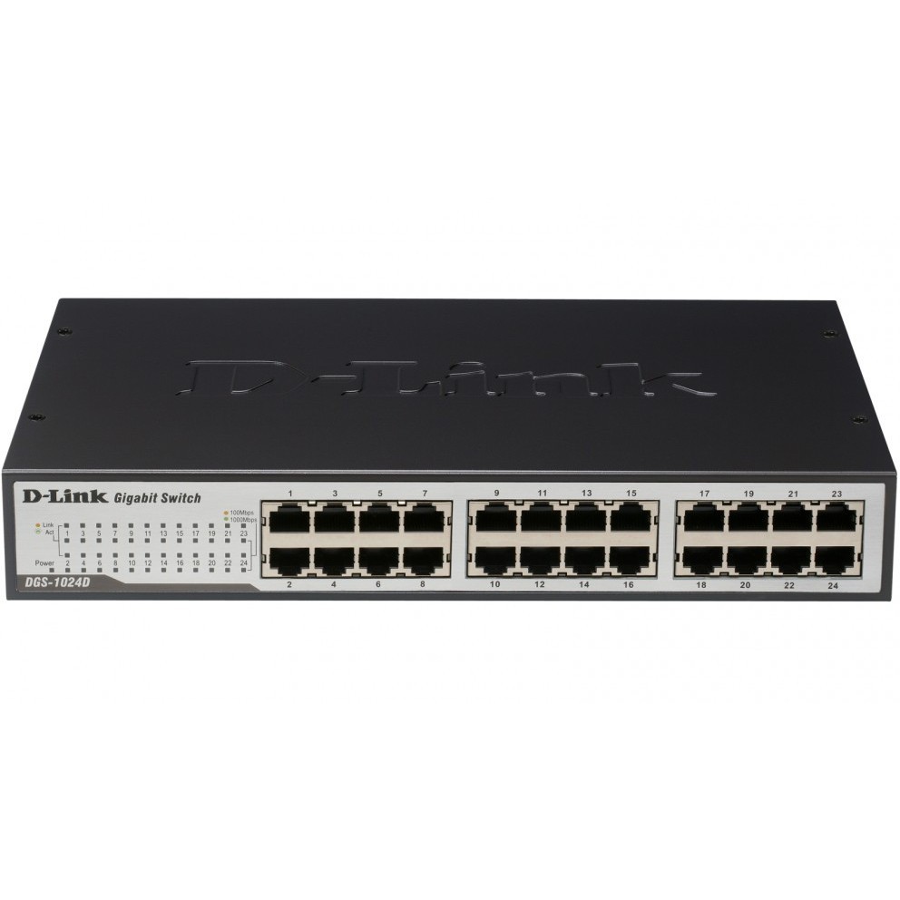 SWITCH D LINK 24 PORT D-LINK DES1024D DES-1024D RESMI