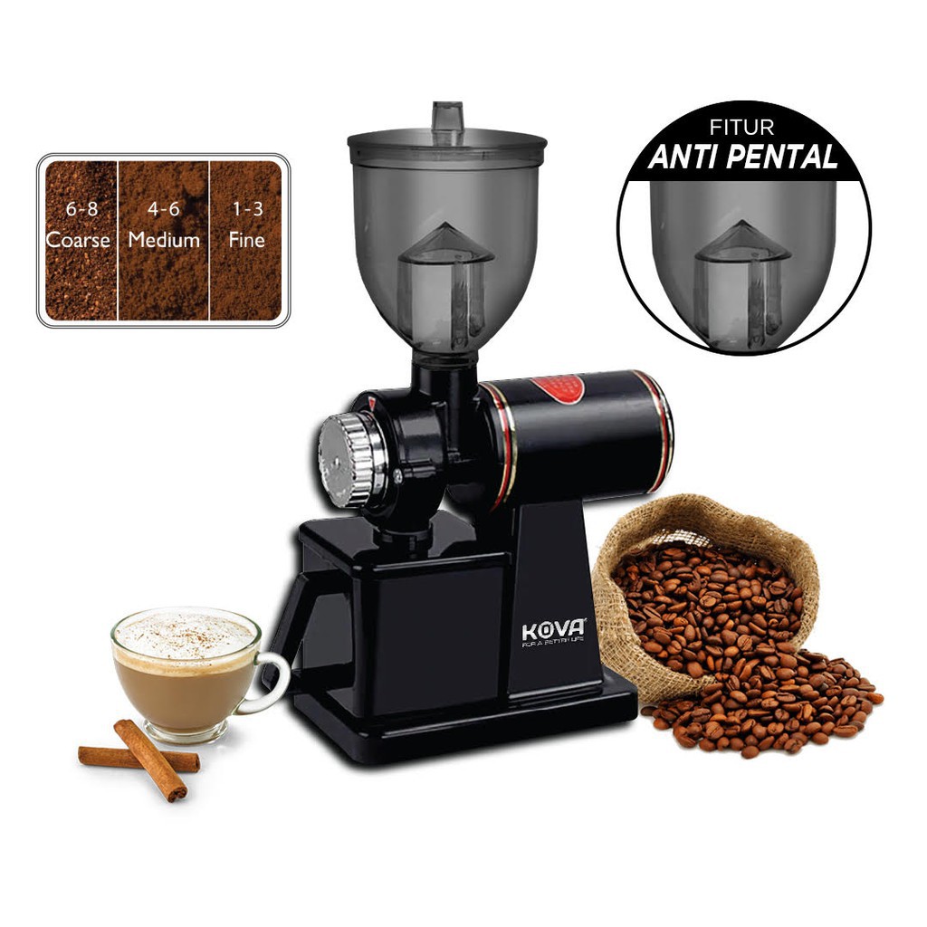 Kova N600 Electric Coffee Grinder Maker Mesin Giling Biji Kopi Listrik