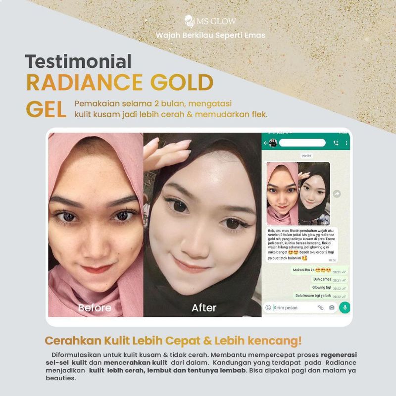 RADIANCE GOLD || MS GLOW