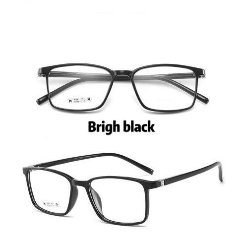 Kacamata Anti Radiasi/Kacamata Wanita&Pria Anti Radiasi/Kacamata Import-Ka-10 BrightBlack