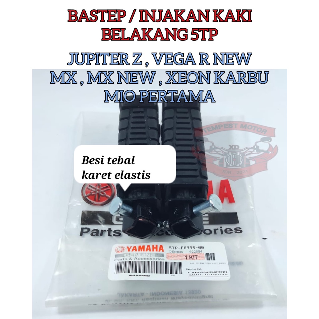 BASTEP JUPITER INJAKAN KAKI BELAKANG YAMAHA 5TP FOOTSTEP BELAKANG VEGA BATEP BELAKANG JUPITER Z