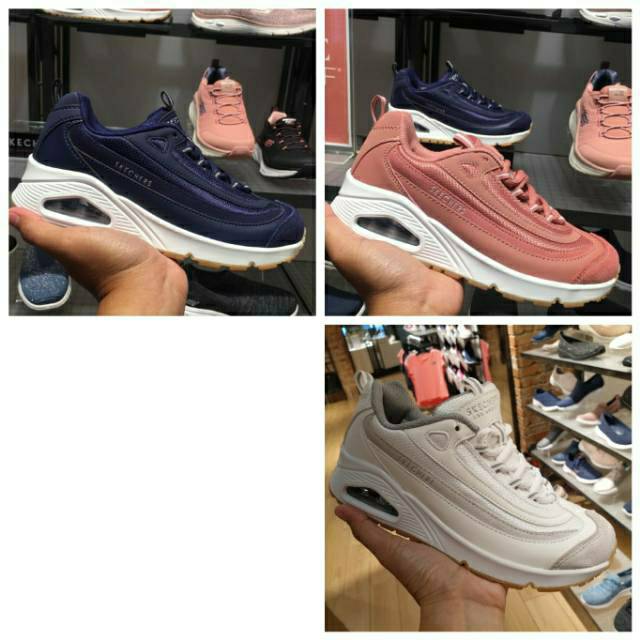 Jastip Skechers Harga Normal - Uno - Roundabout Women's Sneaker Shoes