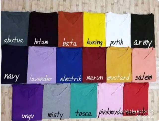 VNECK PANJANG UKURAN XL/VNECK PANJANG/BAHAN SPANDEK SOFT BAGUS