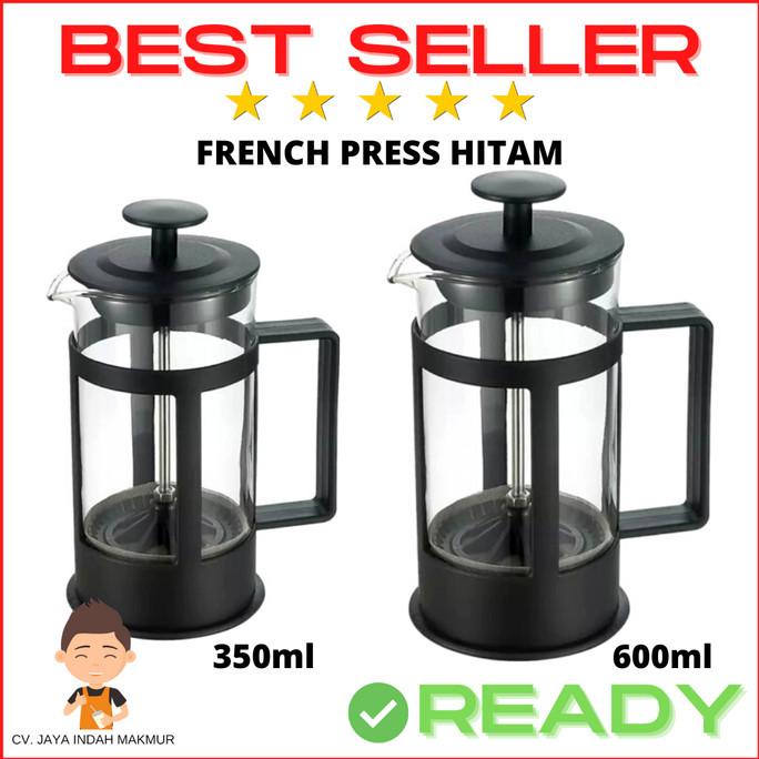 

[ COD ] Coffee Press / French Press Coffee and Tea Plunger Press Kopi Hitam BERKUALITAS Kode 439
