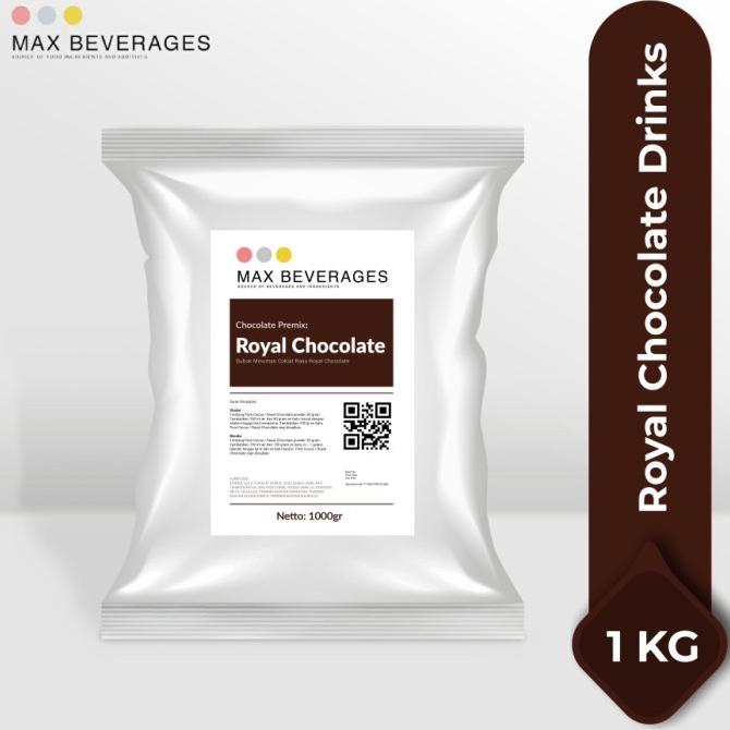 

1Kg Royal Dark Chocolate Powder/ Bubuk Minuman Coklat Royal