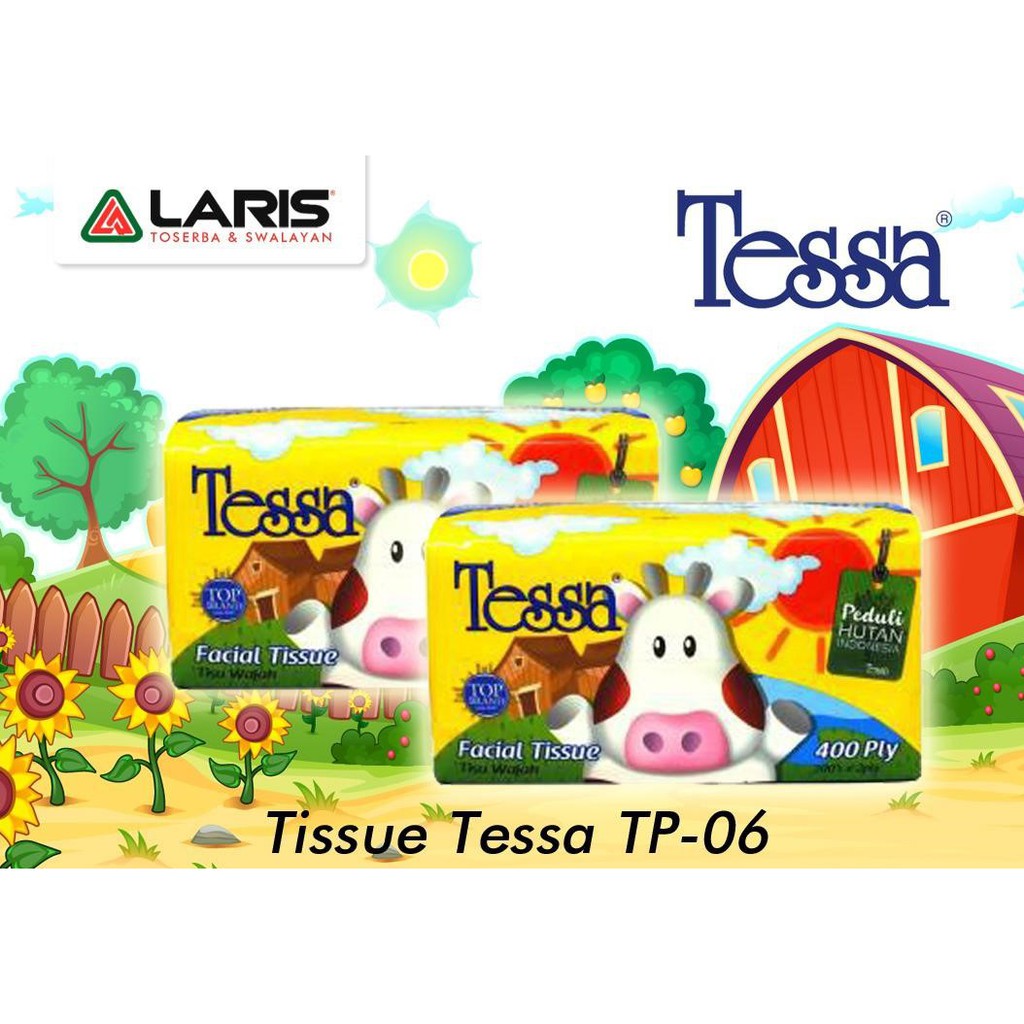 Tessa Facial Tissue 200ply (Buy1 Get1 Free)