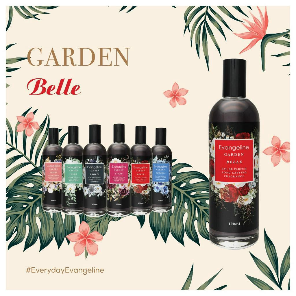 EVANGELINE GARDEN EAU DE PARFUM LONG LASTING FRAGRANCE 100ml