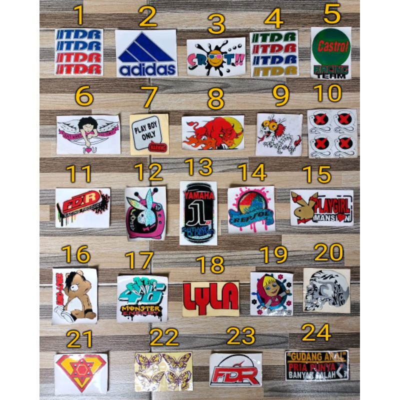

obral stiker cutting murah meriah