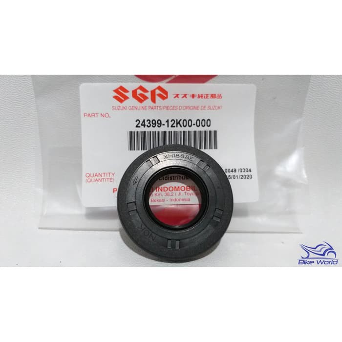 Unik Seal Gear Depan Satria FU Fi 24399-12K00-000 Suzuki Genuine Parts Berkualitas