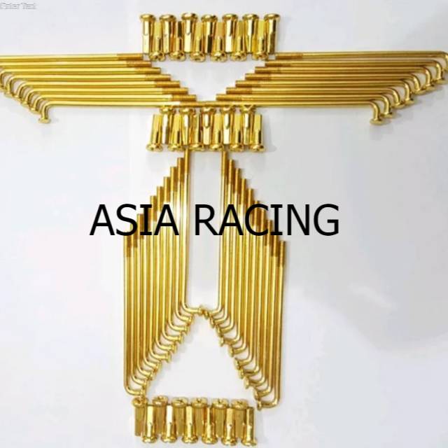 Jari jari ruji gold kuning emas mas batang 9 merek nya p2