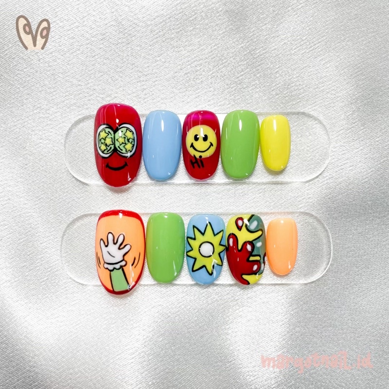 NCT HOT SAUCE FAKE NAILS