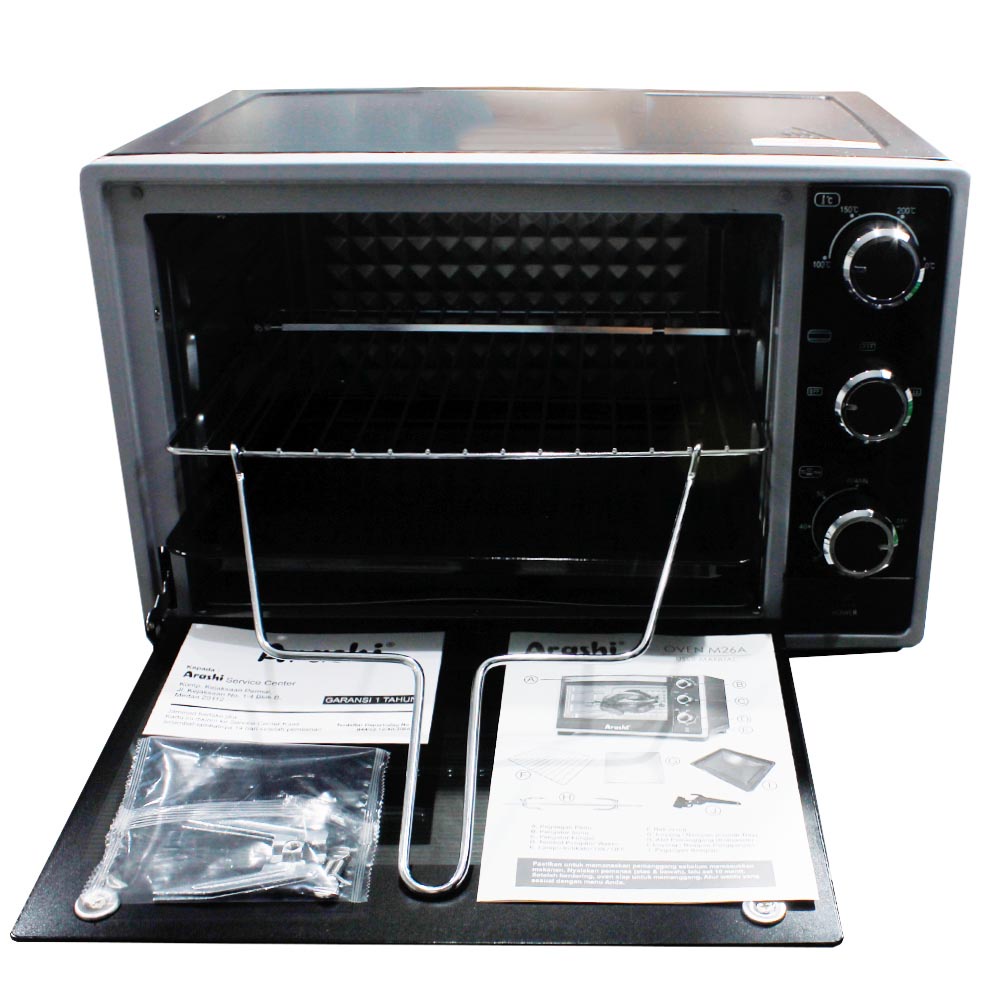 Arashi M20A Oven Listrik Low Watt 20 Liter