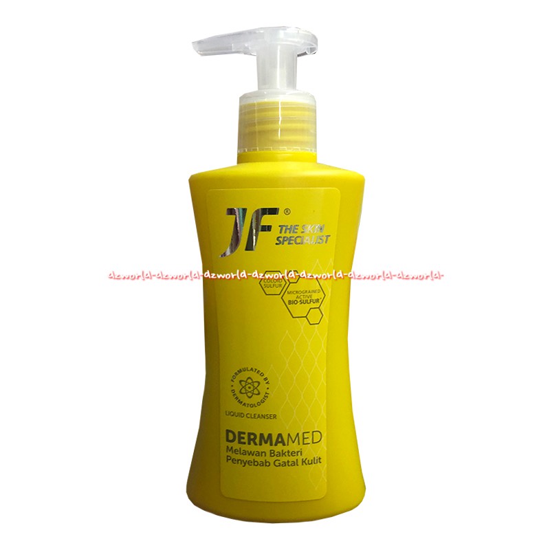 Jf Sulfur Derma Protect 200ml Body Wash Sabun Cair Membantu Untuk Membunuh Kuman Kemasan Botol