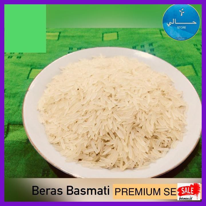 

Rasbeputih- Beras Basmati Premium Sella 1Kg Kualitas Terbaik -Aslii.