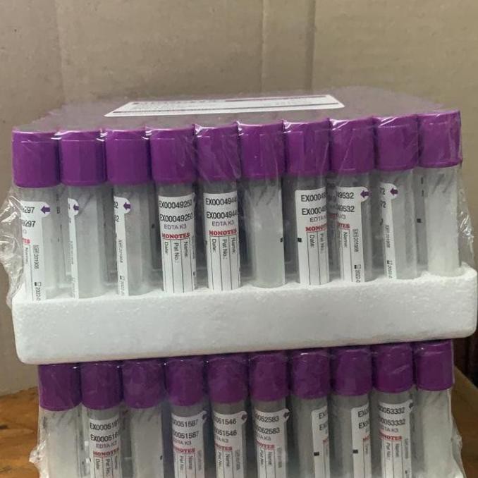 Jual Vacutainer Edta Tabung Edta Ml Shopee Indonesia