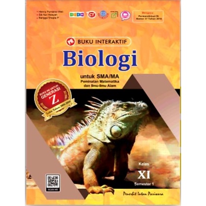 Jual BUKU PR INTERAKTIF BIOLOGI KELAS 11 Semester 1 & 2 Terbaru 2022/ ...