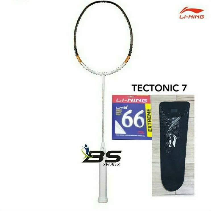 RAKET BADMINTON RAKET LINING TECTONIC 7 100% ORIGINAL