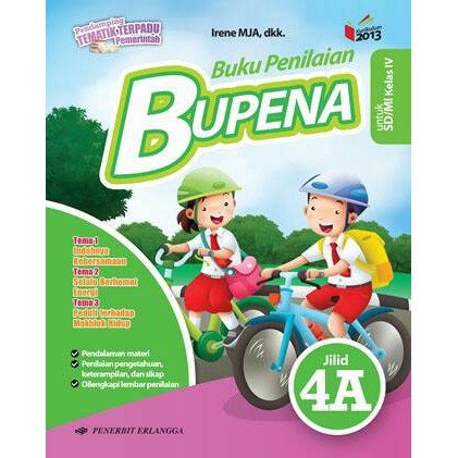 

0023713110 - NEW & ORI BUKU BUPENA PENILAIAN SD KELAS 4A K2013 PENERBIT