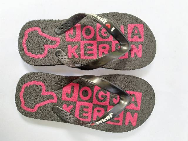 (BISA COD) SANDAL JOGJA KEREN JEMPOL COCOK UNTUK PRIA DAN WANITA - SOUVENIR MURAH KHAS JOGJA