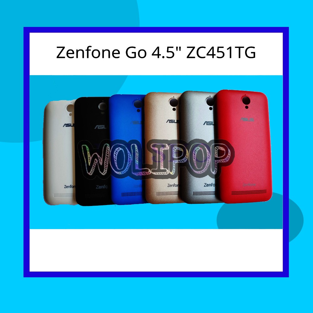 BACKDOOR BACK CASING TUTUP BELAKANG ASUS ZENFONE GO 4.5 Z00SD ZC451TG ORIGINAL NEW