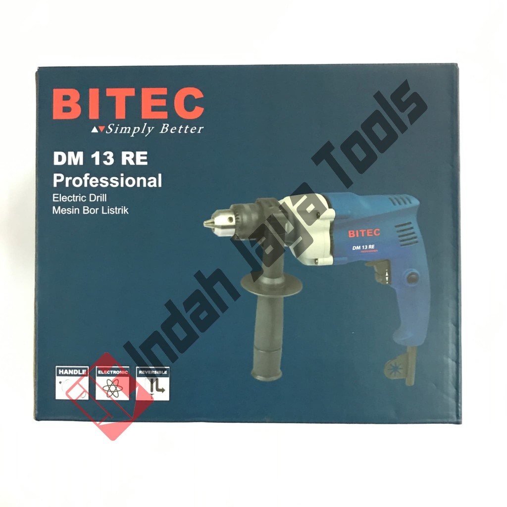 Mesin Bor Besi 13 mm BITEC DM 13 RE